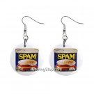 Can of Spam Dangle Earrings Jewelry 1 inch Buttons 12409531