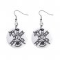 Fire Fighters  Dangle Earrings Jewelry 1 inch Buttons 12628304