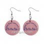 Mom Team Melaleuca  Dangle Earrings Jewelry 1 inch Buttons 12317011