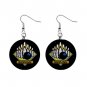 Bowling Team League #2 Dangle Earrings Jewelry 1 inch Buttons 12619768