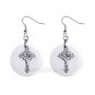 Goth Cross  Dangle Earrings Jewelry 1 inch Buttons 12479617