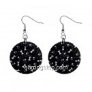 Paws and Bones  Dangle Earrings Jewelry 1 inch Buttons 12345313