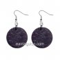 Crocodile Skin Dangle Earrings Jewelry 1 inch Buttons 12345301