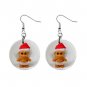 Christmas Troll #4 Dangle Earrings Jewelry 1 inch Buttons 12479796