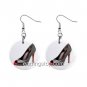 High Heels Dangle Earrings Jewelry 1 inch Buttons 12398803