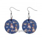 Dog and Cat  Dangle Earrings Jewelry 1 inch Buttons 12345302