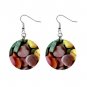 New Conversation Valentine Candy Hearts Dangle Button Earrings Jewelry 13479477