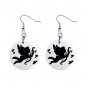 New Black Cupid with Arrow Valentine Dangle Button Earrings Jewelry 13483310