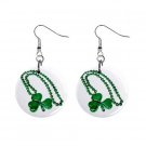 St. Paddy Patrick Day  Dangle Button Earrings Jewelry 13501037