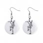 Marching Band Baton Twirler Twirling Majorette Button Dangle Earrings Jewelry 14001003