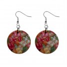 Candy  Christmas Dangle Earrings Jewelry 1 inch Buttons 12982347