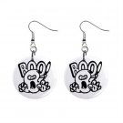 Halloween Dangle Button Earrings Jewelry 1 inch Round 16438100