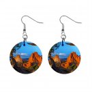Garden of the Gods Colorado Dangle Earrings Jewelry 1 inch Buttons 14599400