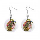 April Fool's Day April 1st  Dangle Button Earrings Jewelry 13747378