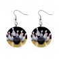 Bowling Strike Bowl Pins Dangle Earrings Jewelry 1 inch Buttons 13705616