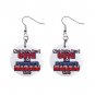 Puerto Rican Dangle Earrings Jewelry 1 inch Buttons 15314317