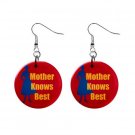 MOTHER KNOWS BEST Dangle Button Earrings Jewelry 20119360