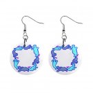 Circle of Ghost Halloween Dangle Earrings Jewelry 1 inch Buttons 16544611