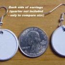 Yorkie Yorkshire Terrier Dog Pets Button Earrings Jewelry 1" Dangle MADE IN USA Yorkie Yorkshire Terrier Dog Pets Button Earrings Jewelry 1" Dangle MADE IN USA