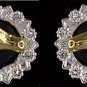 Concho Horsehead Post Earrings Western, Rodeo, Fashion Jewelry, 1/2" Dia NEW