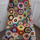 Granny Square Crochet  Baby Blanket