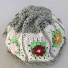 Crochet Granny Square pouch..