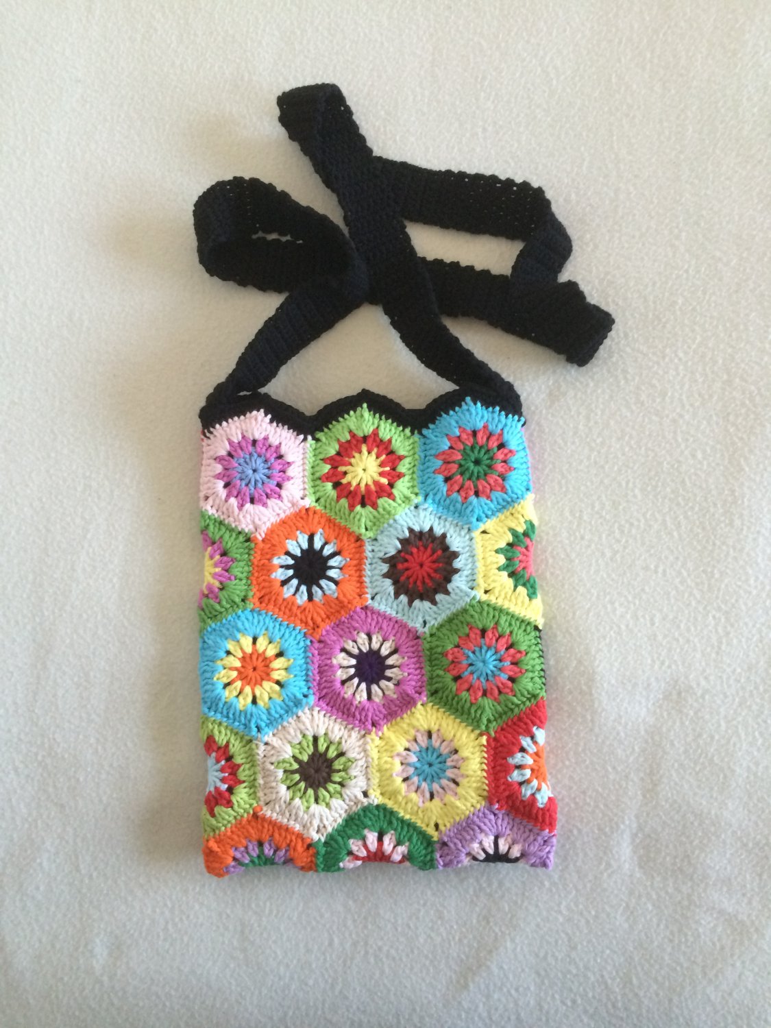 Buy Crochet Granny Square Handbag Online in India - Etsy