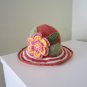 Crochet girl hat