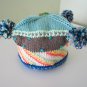 Knitted .Children beret hat