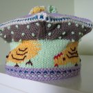 Knitted beret  hat
