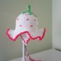 Crocher Girl Earflap Berry Hat