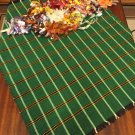 Vintage cotton woved table runner