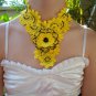 Crochet Necklace Handmade Accessory