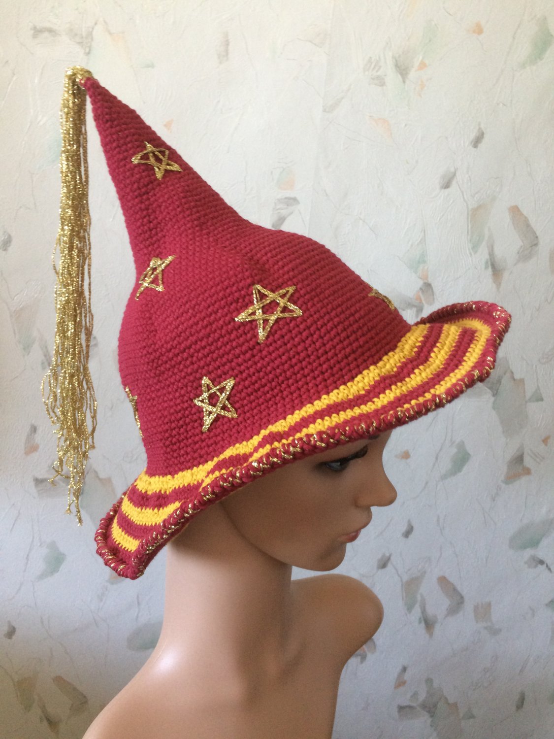 Crochet Wizard girl hat