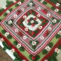 Crochet 3D Strawberry Blanket...Baby Blanket