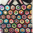 Crochet Granny Square.pouch...Tote....Shopping bag
