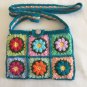 Crochet Granny Square cross body bag