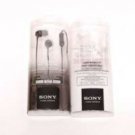 New Earbuds by Sony- Headphones for cell phone -Black and white- Sony headphons