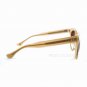 DITA Women Yellow Frame Brown Lens Sunglasses DITASUNSPOT 22028C-BRN New w/ Case