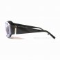 S.T. Dupont Women Black Frame Gray Lens Sunglasses DP9510 001 New w/ Case