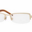 Donna Karan DKNY Gold Optical Eyeglasses Frame DY5595 1087 49mm New w/ Case