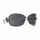 VOGUE Women Black Frame Gray Lens Sunglasses VO3609SB 352S-87 New w/ Case