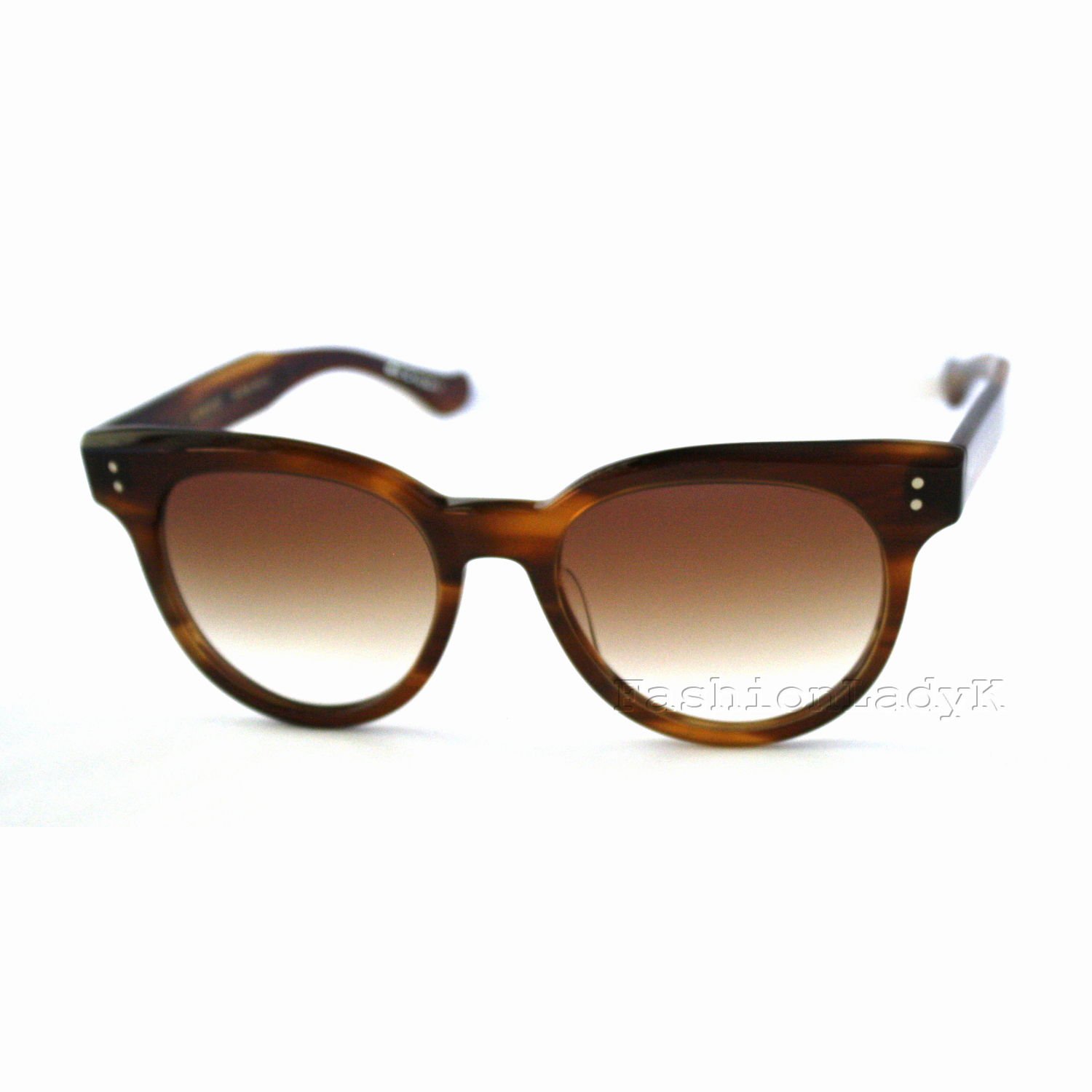 DITA Women Brown Sunglasses DITASUNSPOT 22028B-AMB New w/ Case