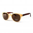 GUESS Cream Frame Brown Lens Sunglasses GU6699 CR-1 New w/ Case