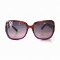 GUESS Women Burgundy Frame Purple Lens Sunglasses GU7060 BUPR-50 New w/ Case