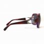 GUESS Women Burgundy Frame Purple Lens Sunglasses GU7060 BUPR-50 New w/ Case