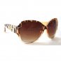 GUESS Women Ivory Frame Brown Lens Sunglasses GU7172 IV-34 New w/ Case