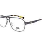 Nike Men Gray Optical Eyeglasses Frame NIKE8202 075 55mm New w/ Case