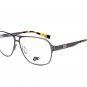 Nike Men Gray Optical Eyeglasses Frame NIKE8202 075 55mm New w/ Case