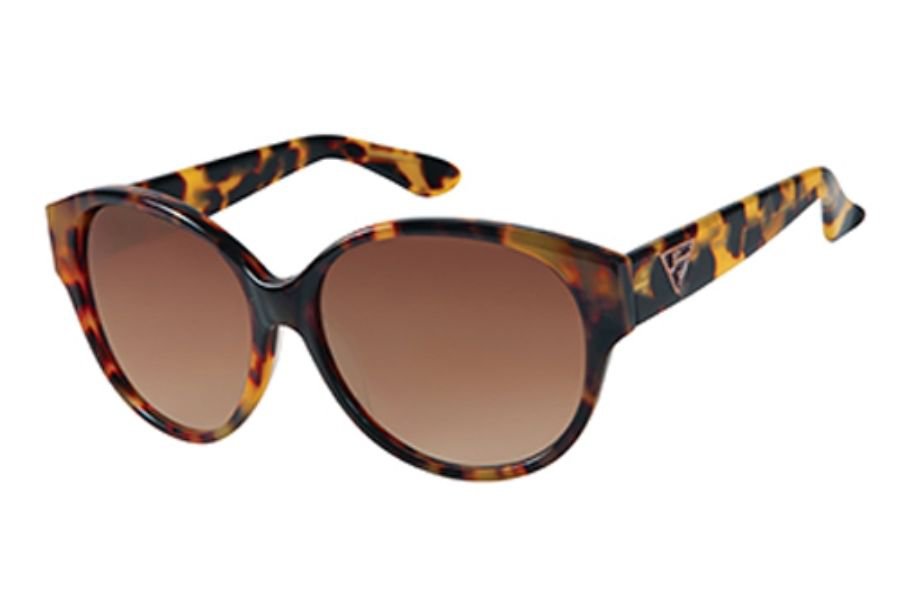 New Authentic GUESS Women's Tokyo Tortoise Brown Sunglasses GU7221 TOKTO-34